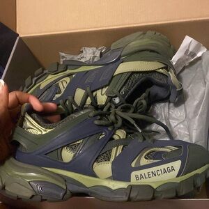 Blue & green Balenciaga